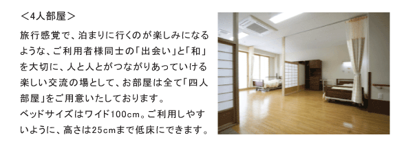 4人部屋
